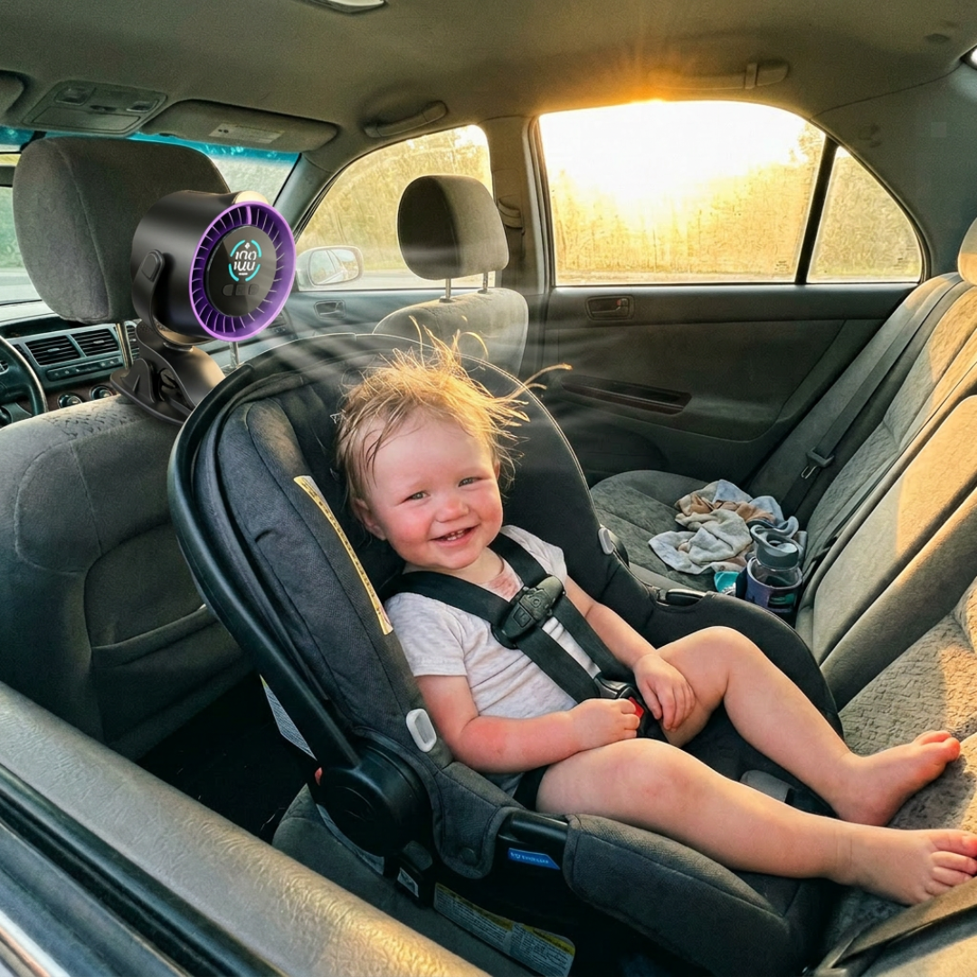 Clip-On Baby Cooling Fan