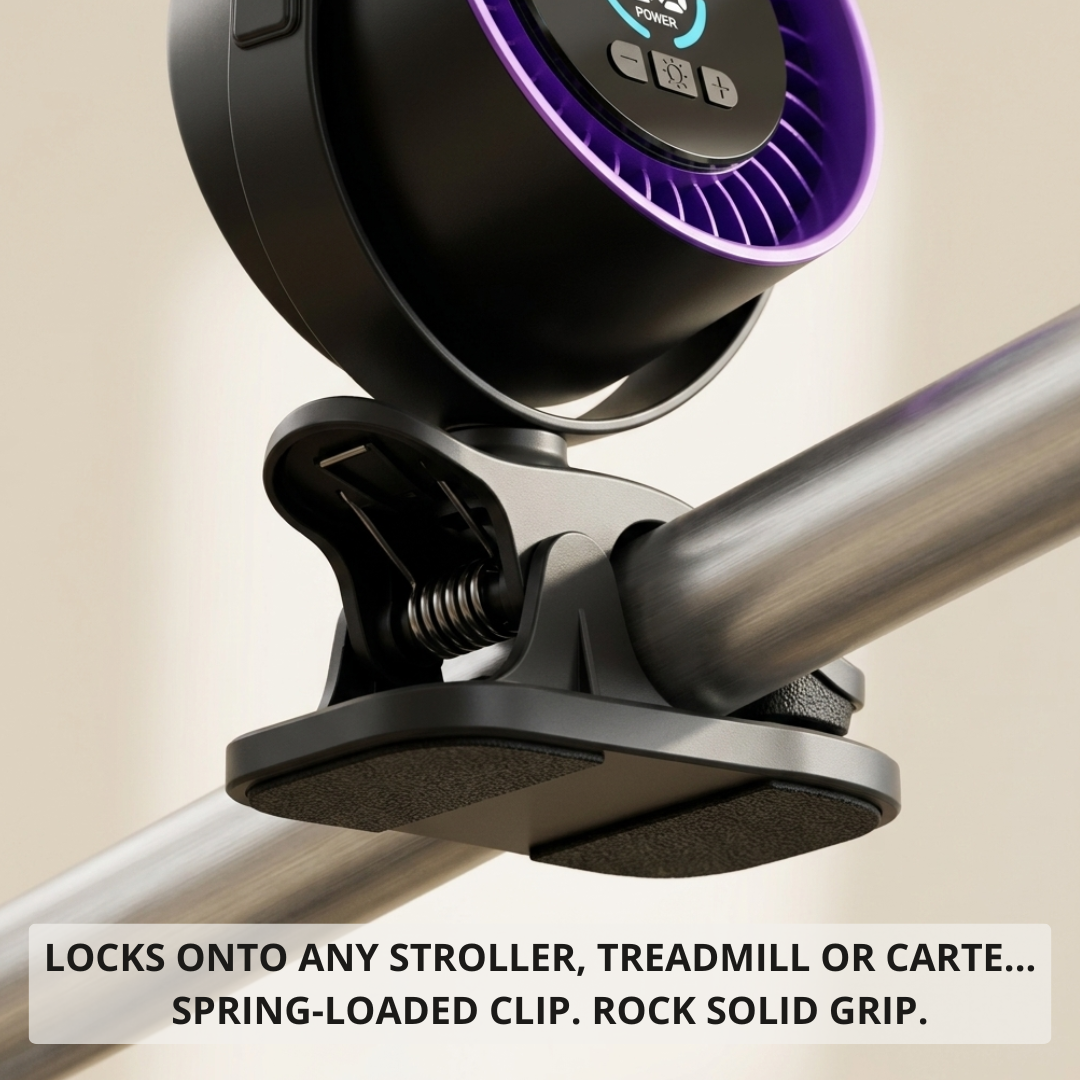 Clip-On Baby Cooling Fan