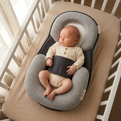 Incline Baby Bed - Longer Stretches of Sleep From Night One