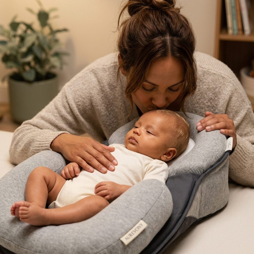 Incline Baby Bed - Longer Stretches of Sleep From Night One