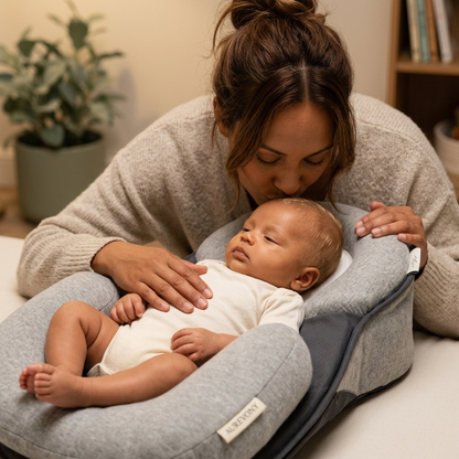 Incline Baby Bed - Longer Stretches of Sleep From Night One