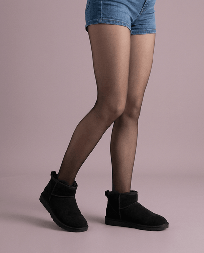 The Hearth Boot • Black Aurevony